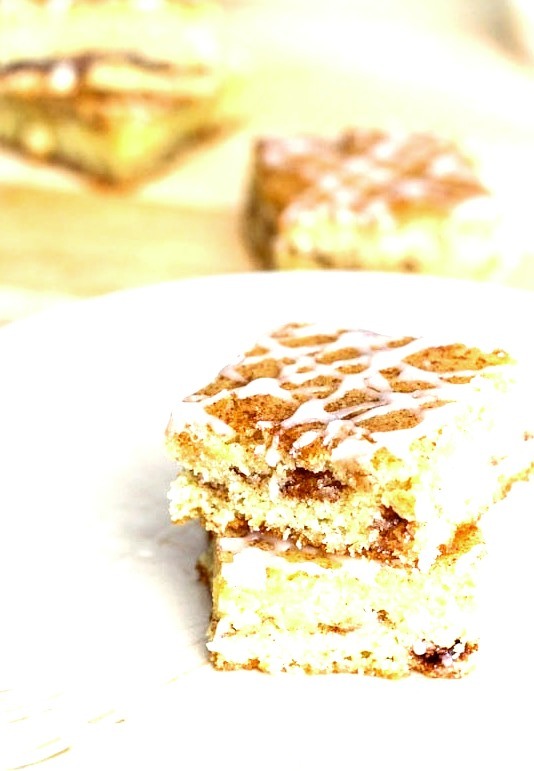 Snickerdoodle White Chocolate Brownies