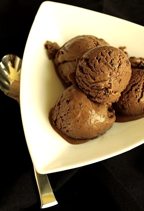 Recipe: Chocolate Cocoa Nib Ice Cream