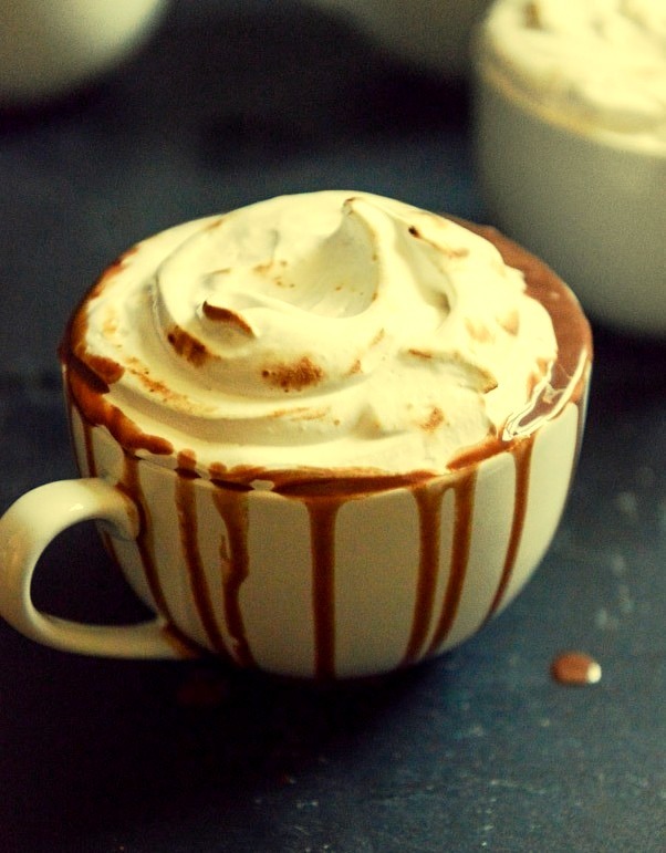 Recipe: Toasted Marshmallow Cream Hot Chocolate