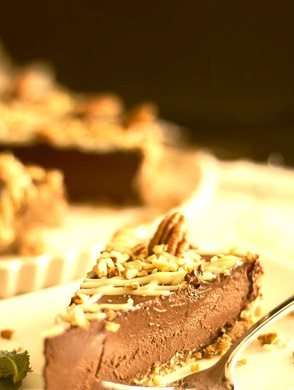 Chocolate Truffle Cake (The Healthy Foodie)