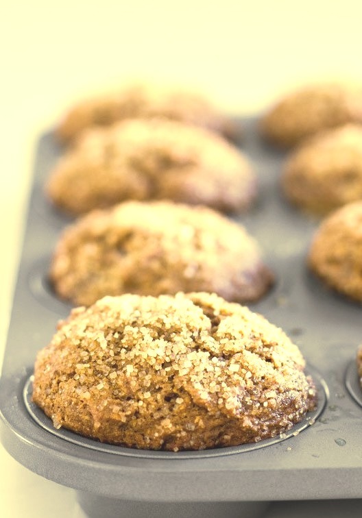 Healthy Gingerbread Muffins Pinch of Yum