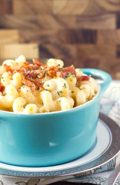 Creamy Mac And Cheese With BaconSource